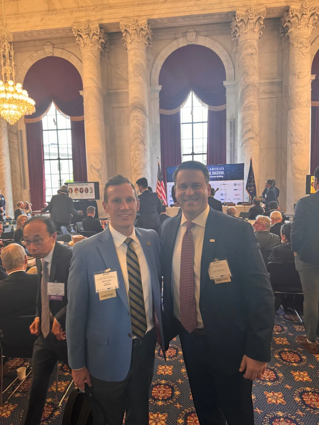 TalentCraft at a semiconductor convening in a Senate office building in Washington.
